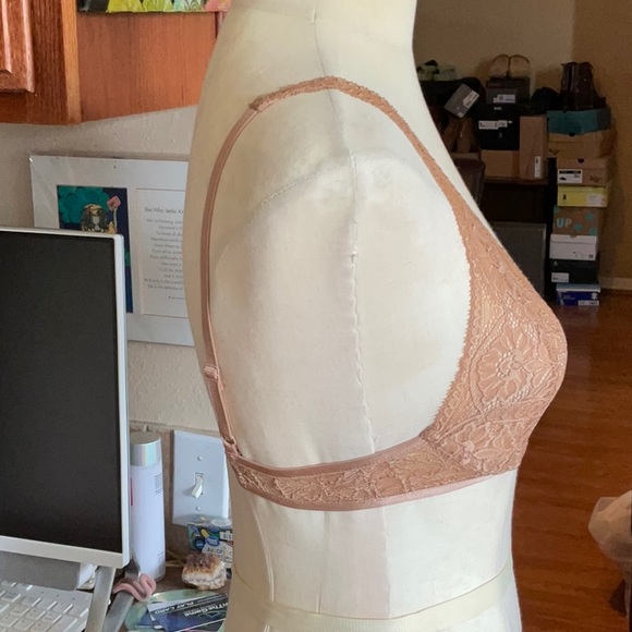 Free People Sand Hyper Plunge Underwire Bra Size XS, NWT - Picture 4 of 10